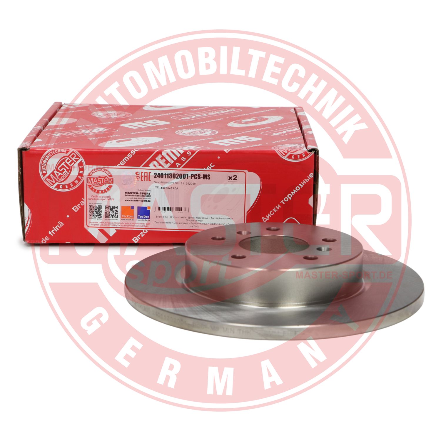 Disc frana MASTERSPORT GERMANY 24011302001-PCS-MS